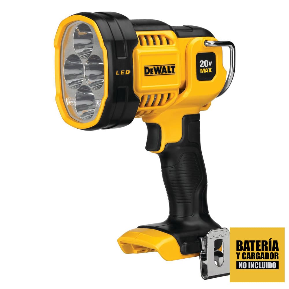 Linterna LED largo alcance Dewalt 20V 1000 lm (Sin Batería) - DCL0431
