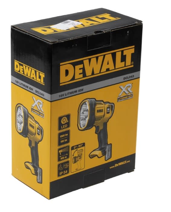 Linterna LED largo alcance Dewalt 20V 1000 lm (Sin Batería) - DCL0434