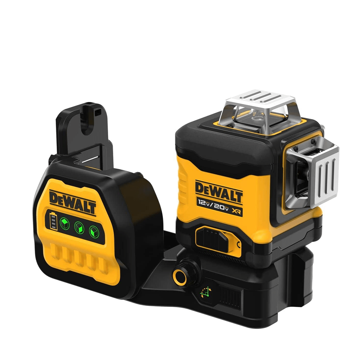 Nivel Láser DeWalt 20V 3 Líneas 360° Luz Verde - DCLE34030GB3