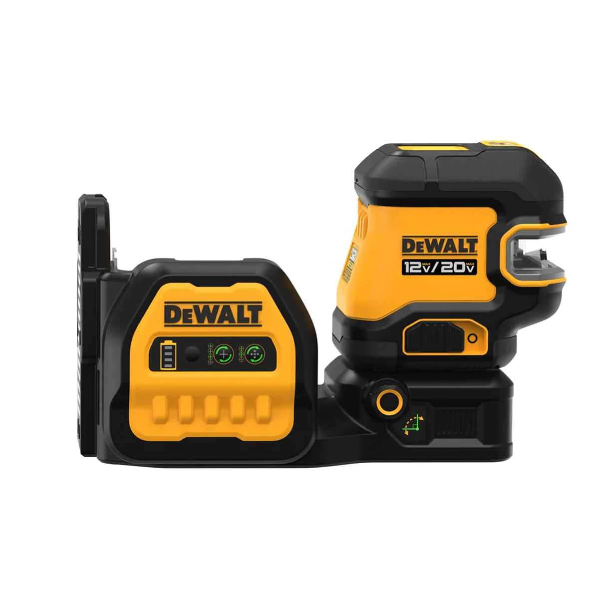 Nivel Láser DeWalt 20V MAX Verde 360° + 5 Puntos - DCLE34520GB2