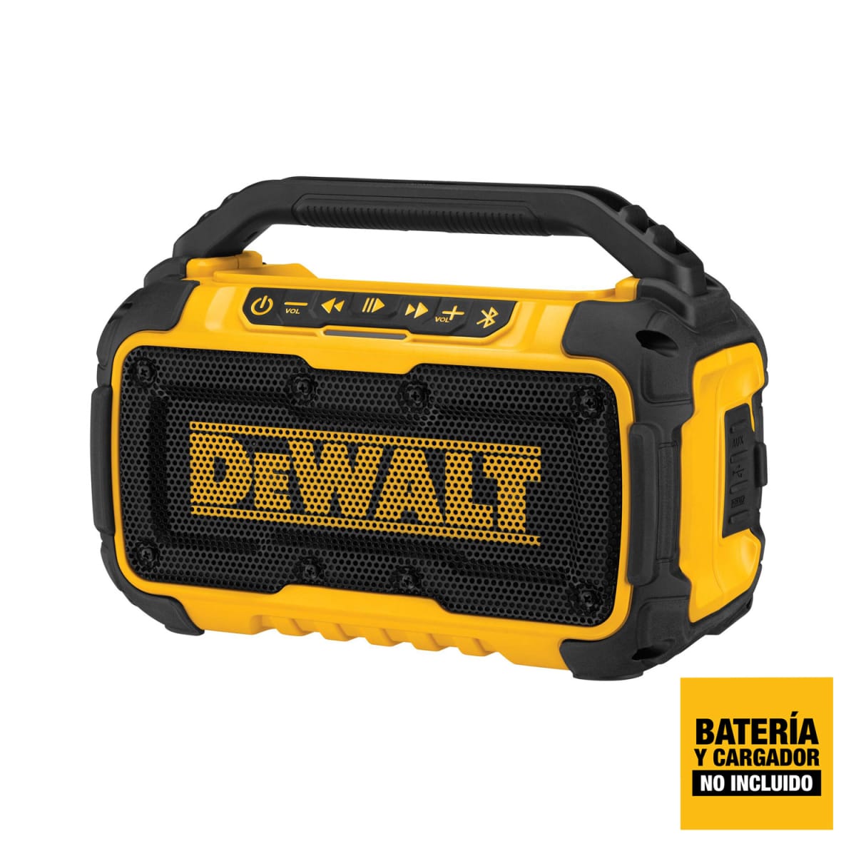 Parlante Bluetooth DeWalt 12V/20V MAX (Sin Batería) - DCR0102