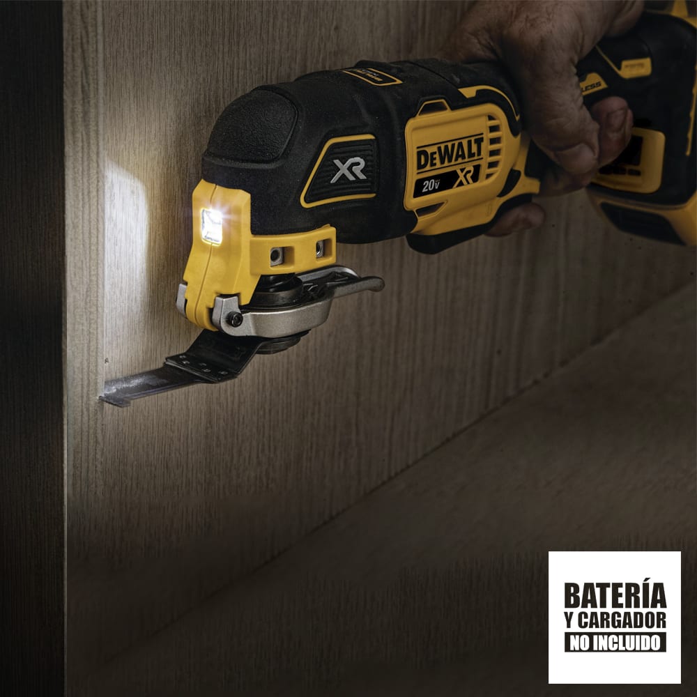 Multiherramienta oscilante Dewalt 20V XR 3 velocidades (Sin Batería) - DCS356B4