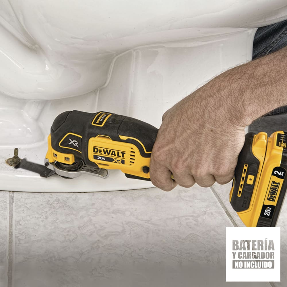 Multiherramienta oscilante Dewalt 20V XR 3 velocidades (Sin Batería) - DCS356B3