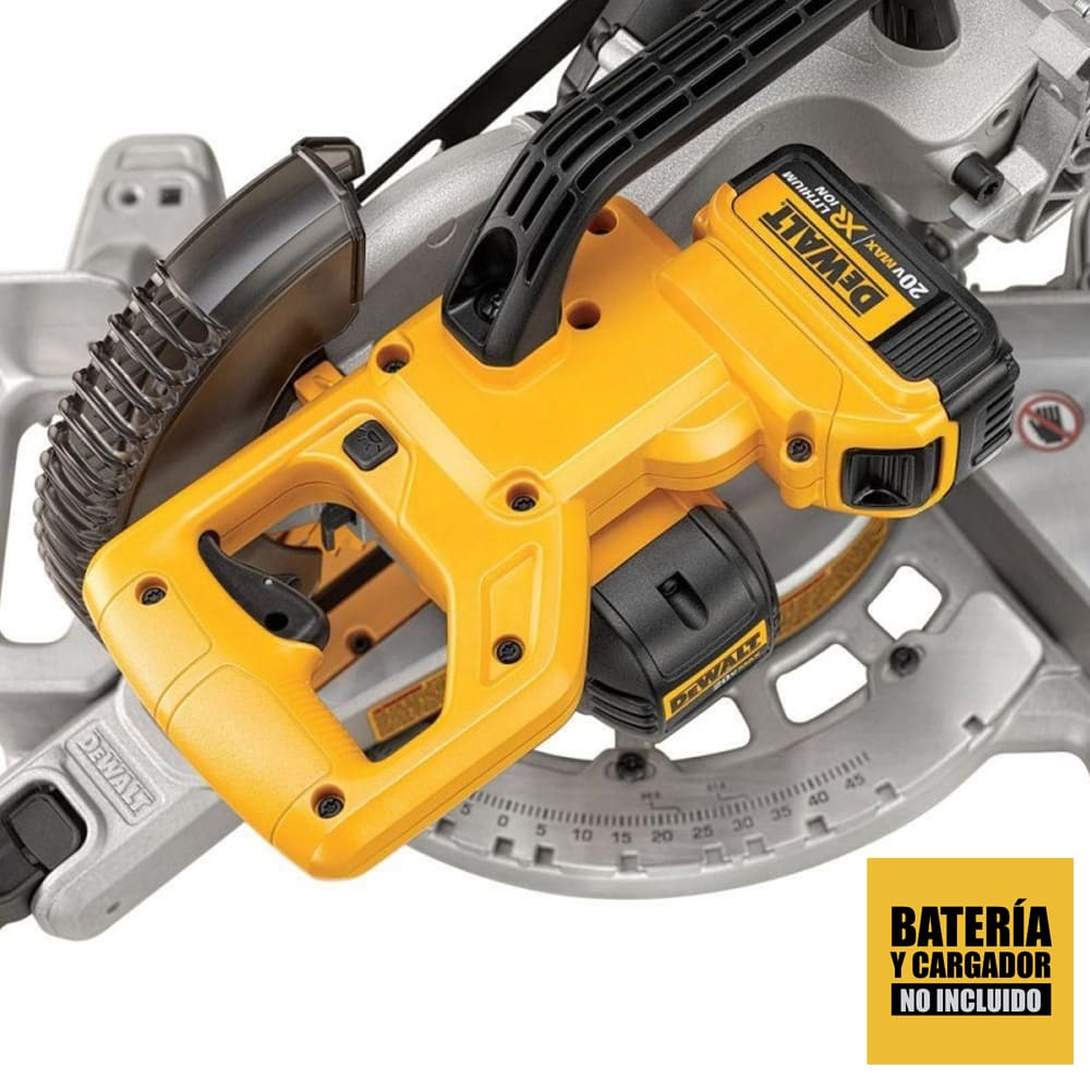 Sierra Ingleteadora Telescópica 7-1/4'' 20V Dewalt DCS361B3