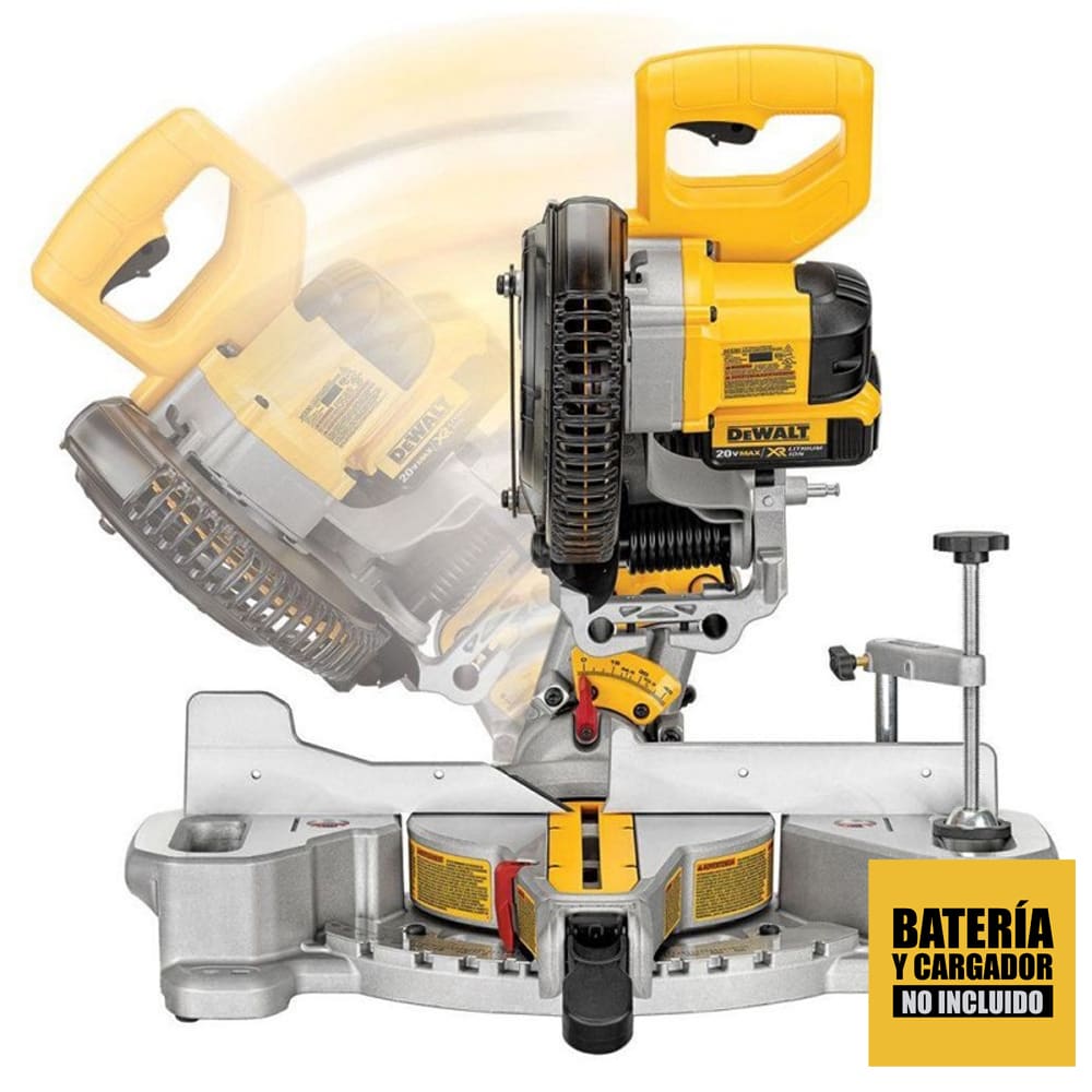 Sierra Ingleteadora Telescópica 7-1/4'' 20V Dewalt DCS361B4