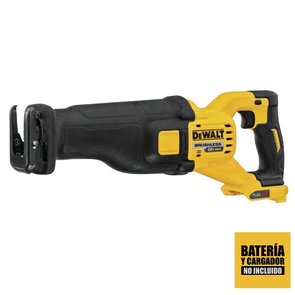Sierra sable DeWalt 60V FlexVolt 3000 CPM (Sin Batería) - DCS389B-B32