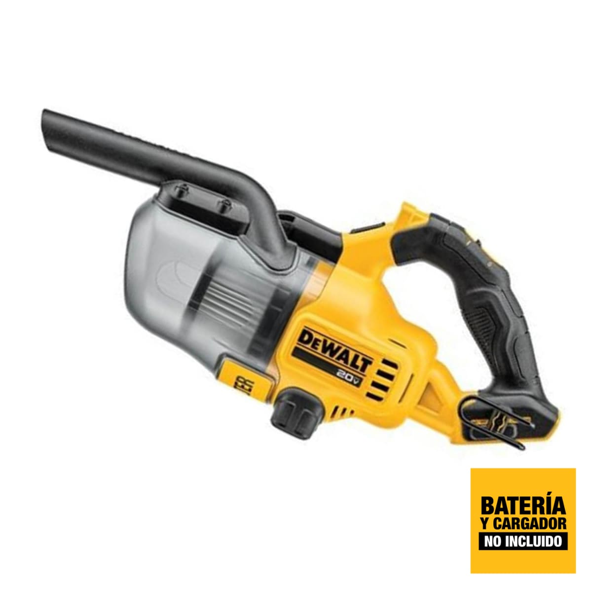 Aspiradora seco DeWalt 20V HEPA 0.7L (Sin Batería) - DCV501HB1