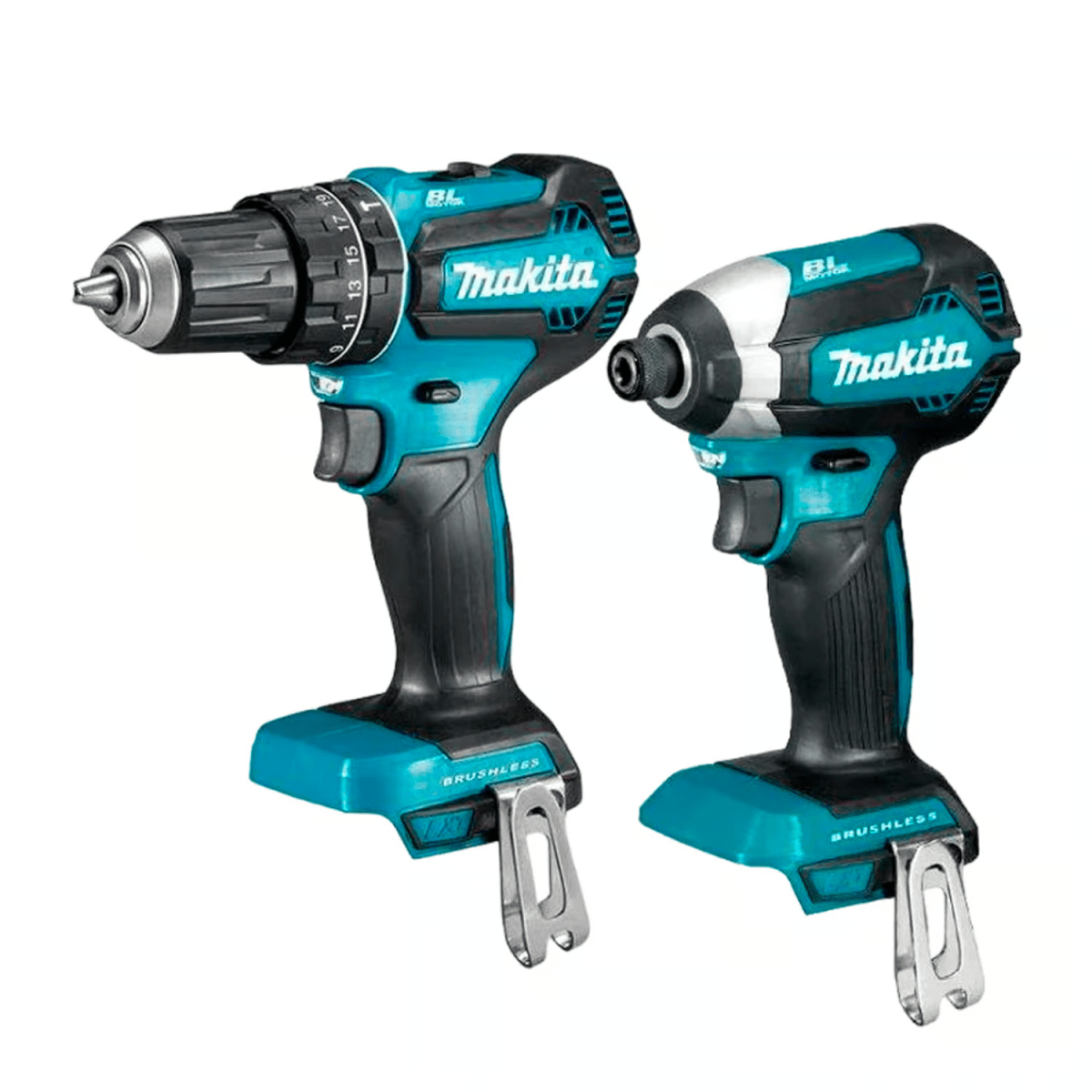 KIT TALADRO DHP485 + ATOR IMPACTO DTD153Z + 2 BATE + CARG DLX2283S MAKITA1