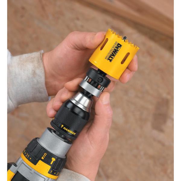 Mandril de Cambio Rápido para Sierra Copa de 1/1/4'' a 3'' - DW1805 DEWALT1