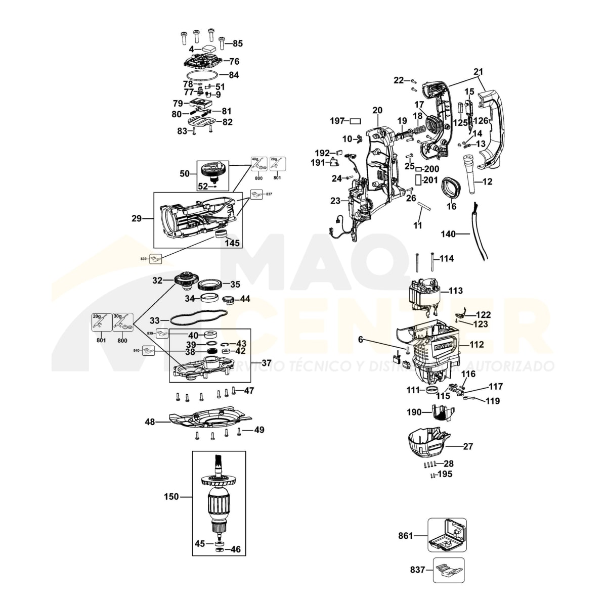 BAFLE D25733-T1 DEWALT (N405298)2