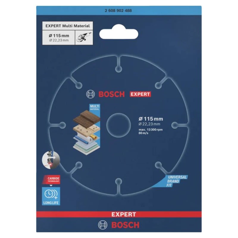 Disco Corte Carbide Multimaterial 4-1/2