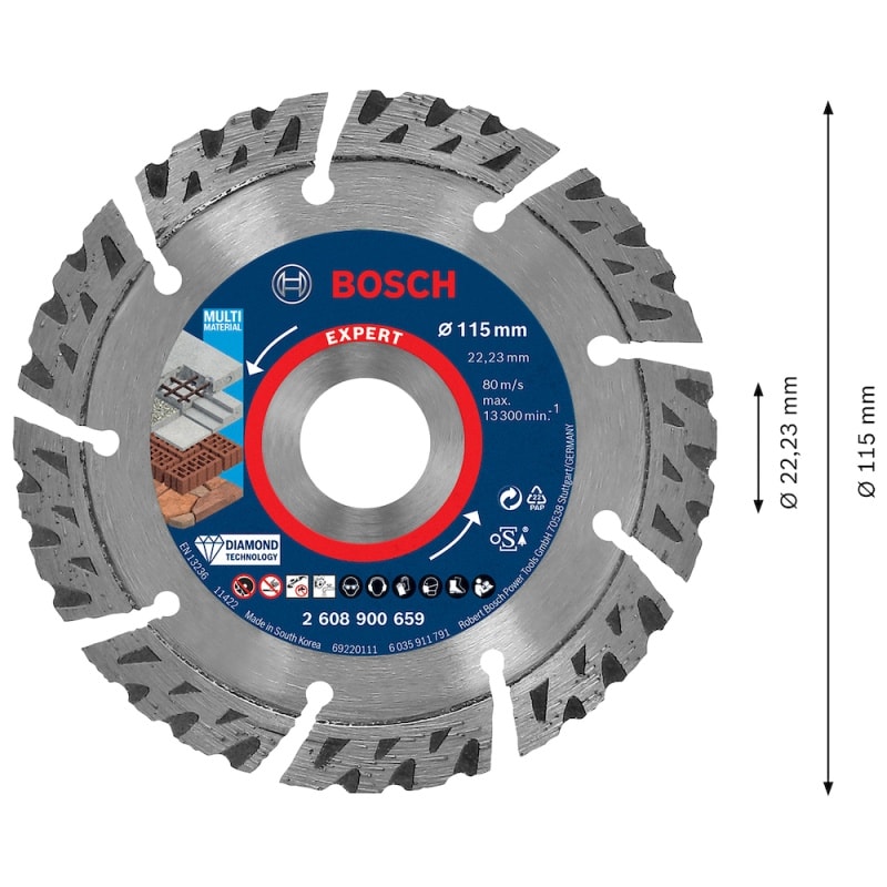 Disco Diamantado Bosch 4 1/2