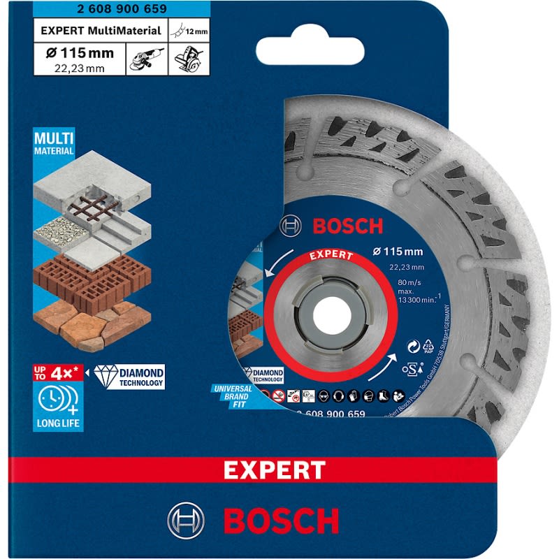 Disco Diamantado Bosch 4 1/2
