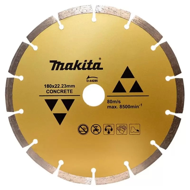 Disco diamantado segmentado 180(7) x 22.23mm - D-44286 MAKITA1