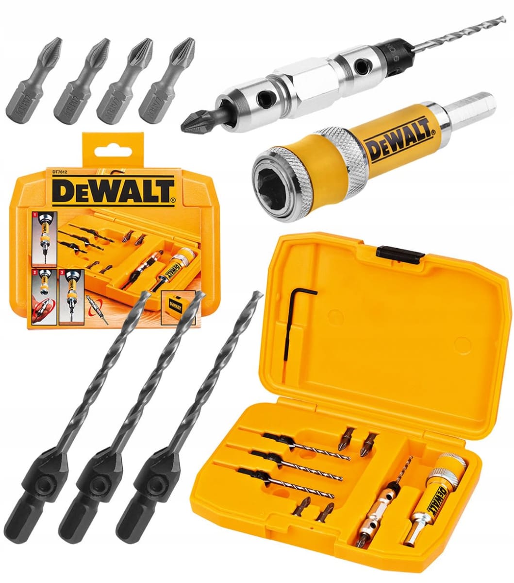 SETS PARA ATORNILLADO Y AVELLANADO DT7612 DEWALT2