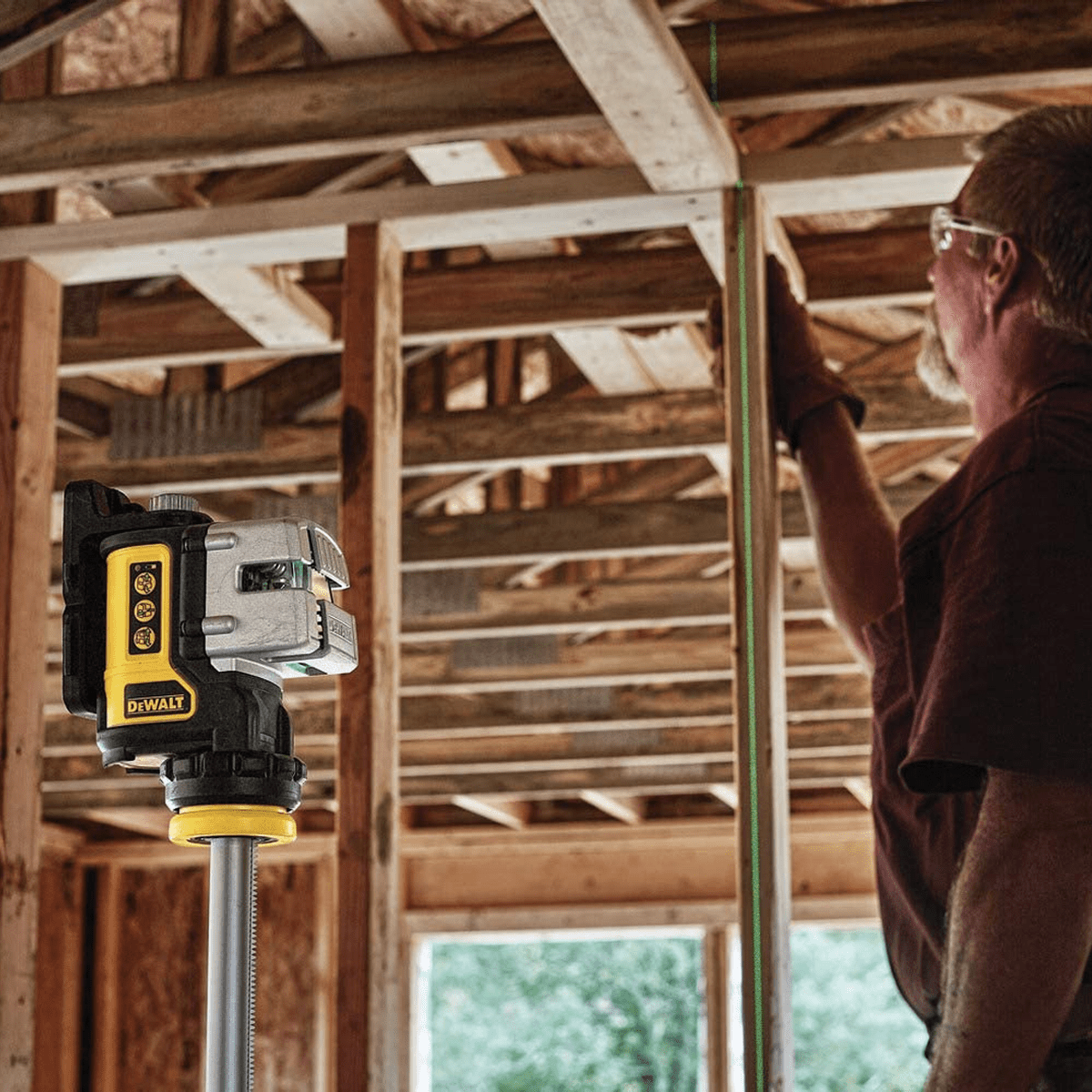 Nivel Láser DeWalt 3 Líneas Luz Verde 20m - DW089CG5