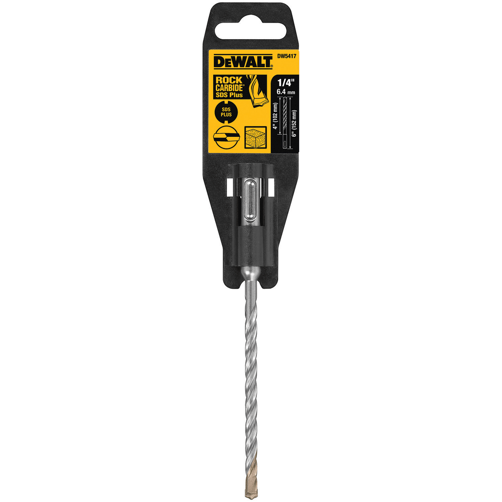 BROCA SDS-PLUS 1/4 x 4 x 6 Rock Carbide™2