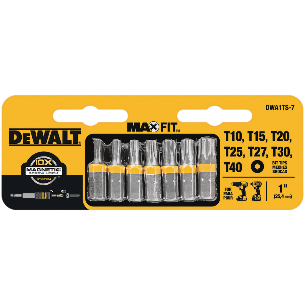 Sets de Puntas MaxFit Security TORX 1
