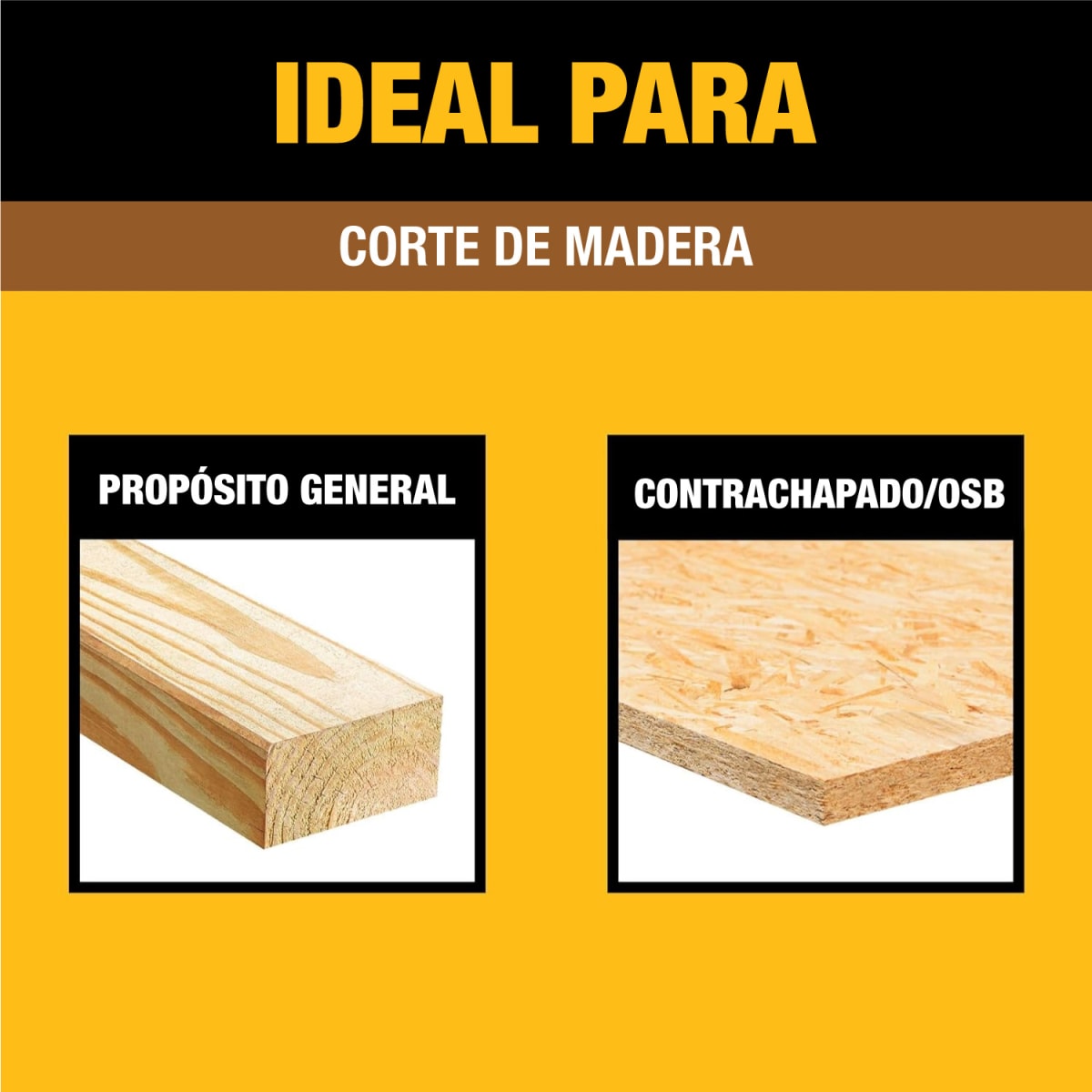 Disco de Sierra Circular 7-1/4'' 24 Dientes para Madera Dewalt DWA2714243