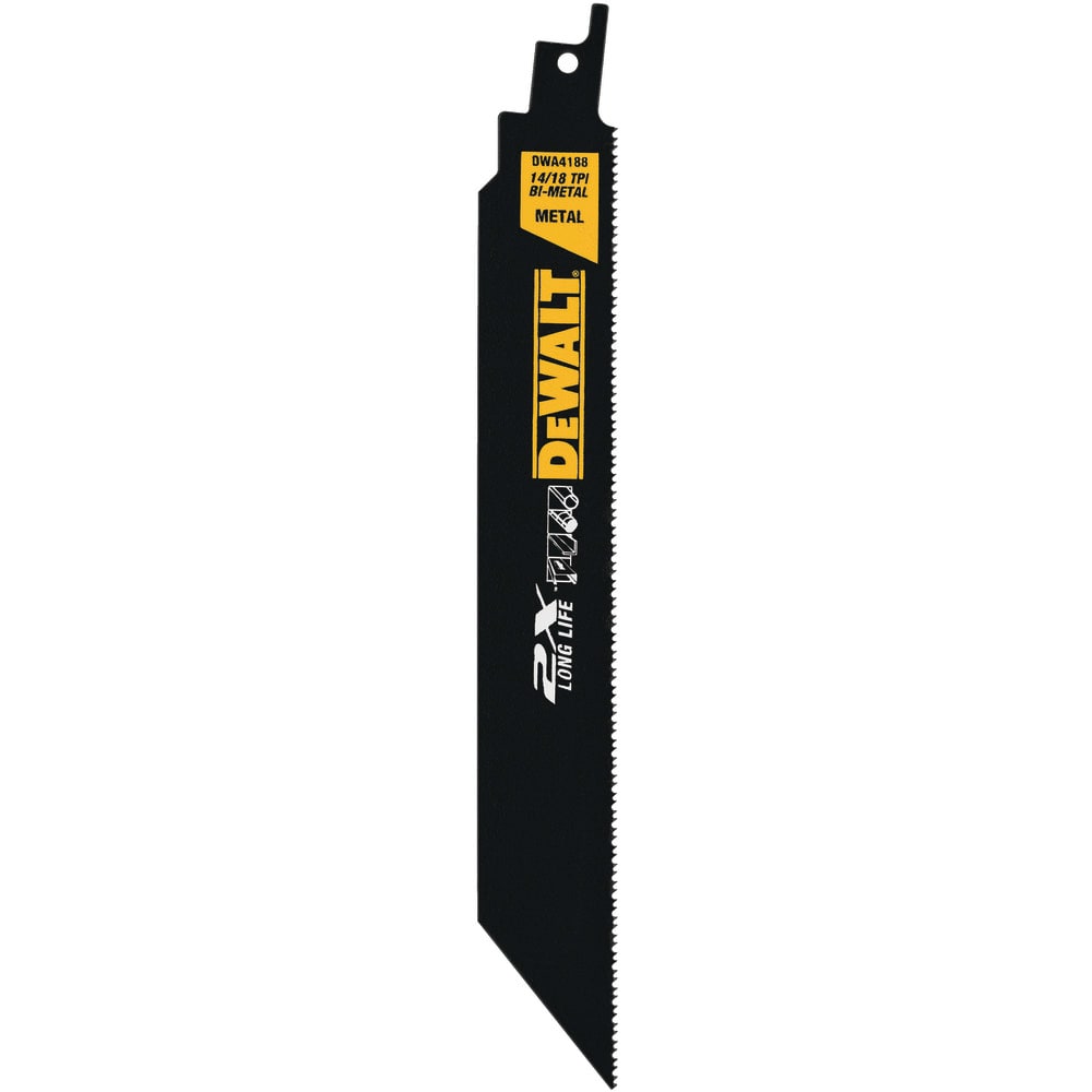 Hojas Sierra Sable p/ metales acerados 8plg 14 TPI x5 unidades - DWA4188 DEWALT3