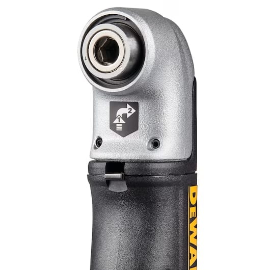 Adaptador Angular DeWalt Flextorq 4 en 1 para Brocas y Puntas de 1/4