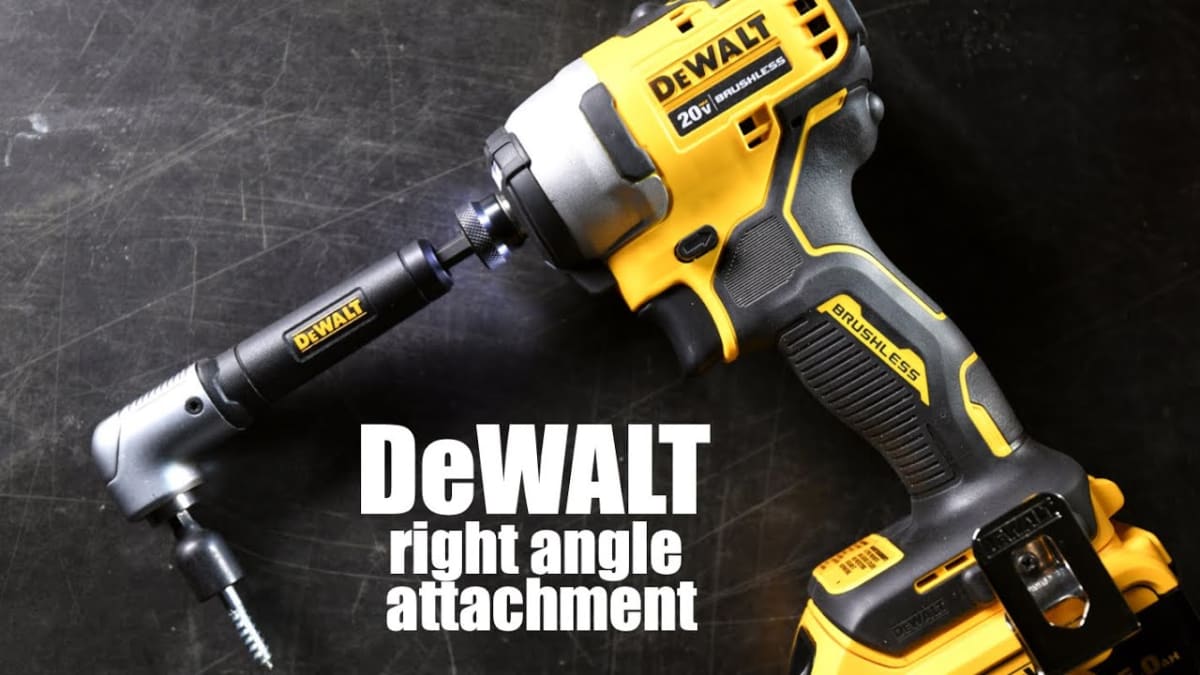 Adaptador de Ángulo Recto DeWalt DWARA120 para Atornillador de Impacto5
