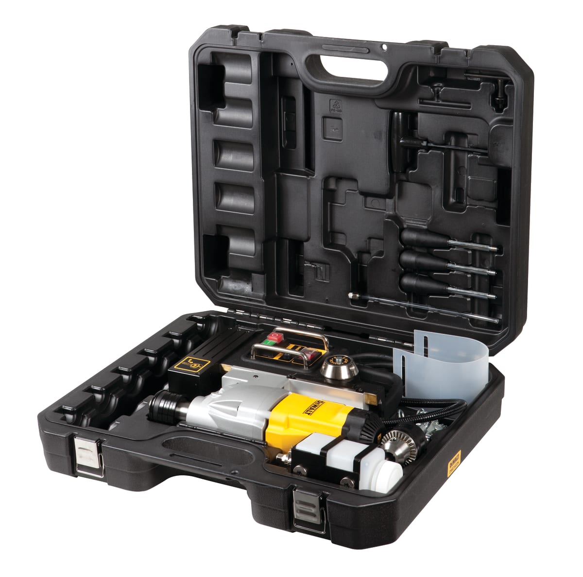 Taladro de Base Magnética DeWalt 1200W 2 Velocidades - DWE1622K3