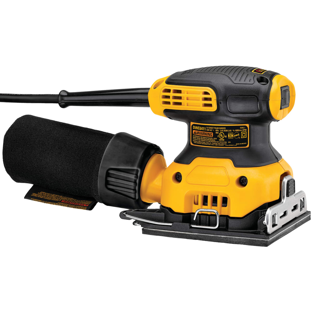 Lijadora de Palma DeWalt 1/4