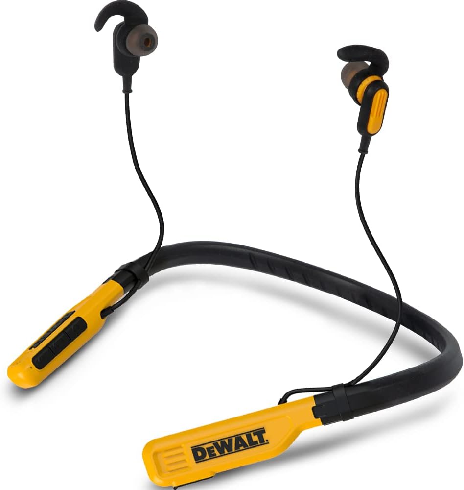 Auriculares Inalámbricos con Bluetooth, Jobsite Pro-DEWALT DXMA19020912