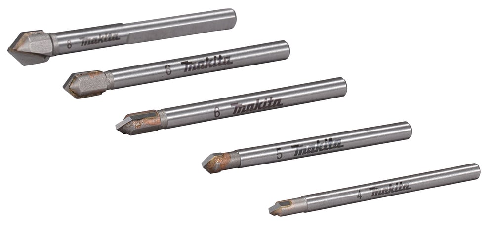 Pack de Broca para Vidrio x5 Unidades Makita E-253513