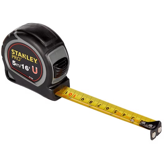 Cinta Métrica Magnética Stanley 5m / 16' PRO - Modelo 30-0851