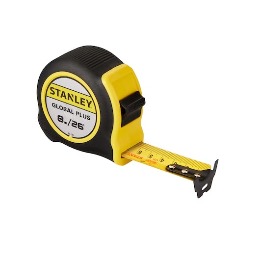 Cinta Métrica Stanley Global Plus 8m / 26' - Modelo 30-7261