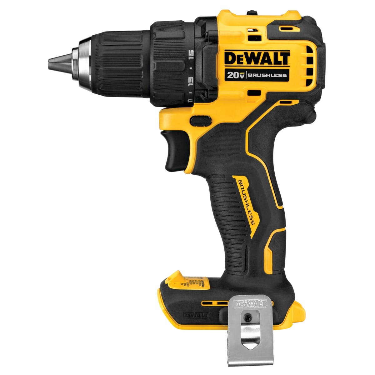 Kit Taladro DeWalt 20V Atomic 65Nm + 2 Baterías DCD708D2-B22