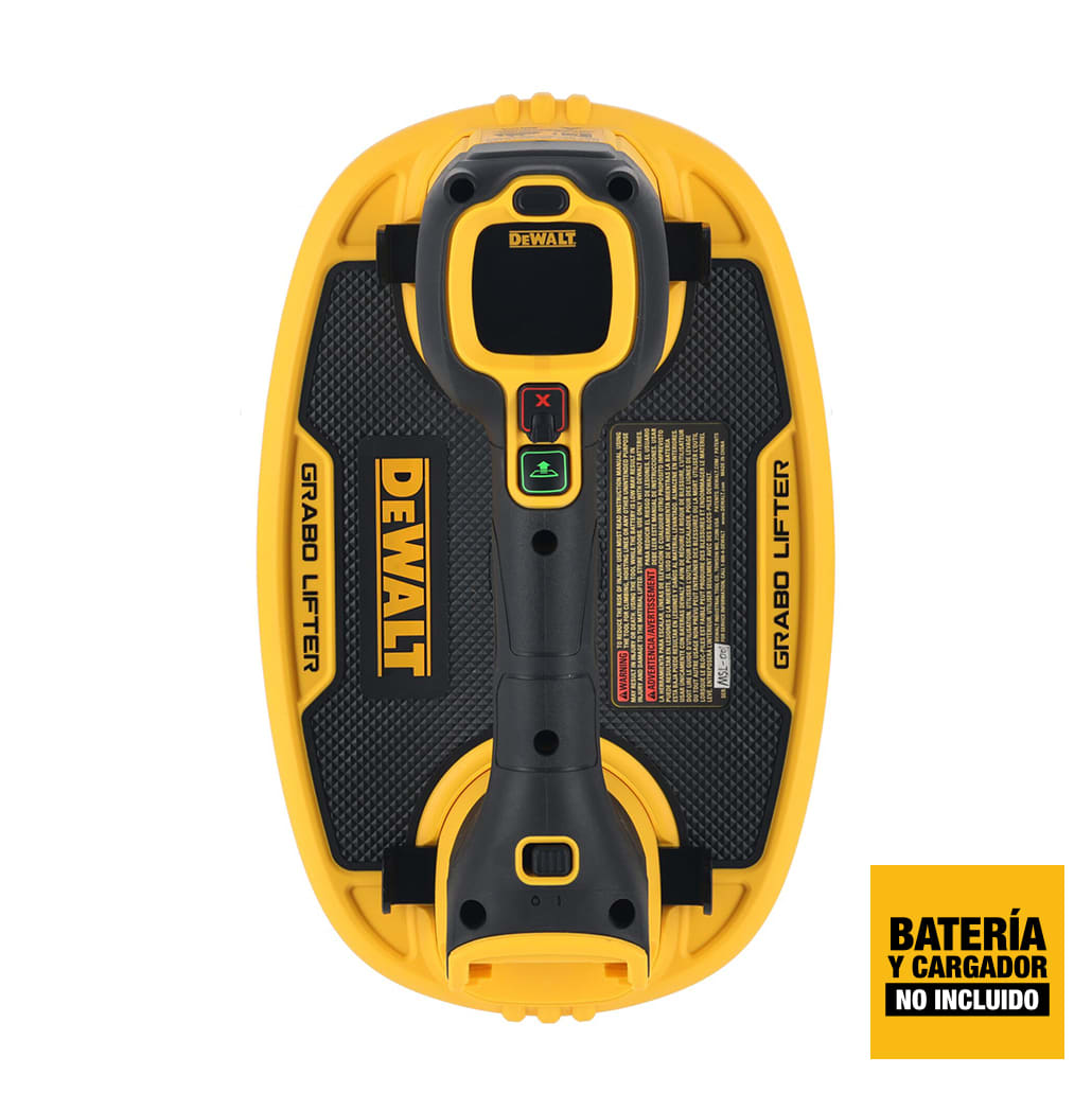 Elevador de succión DeWalt 20V 120 kg (Sin Batería) - DCE592B3