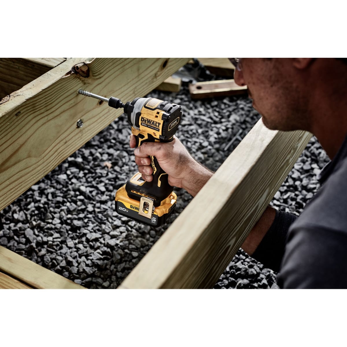 Atornillador de impacto Dewalt 20V XR 205 Nm (Sin Batería) - DCF850B6
