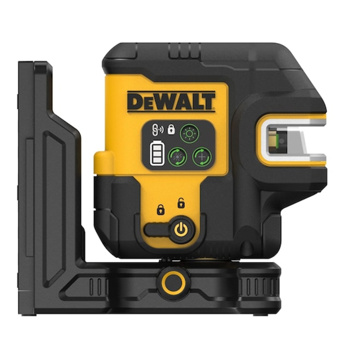 Nivel Láser DeWalt Verde Recargable USB 2 Puntos+Línea Cruzada - DCLE14221GB2