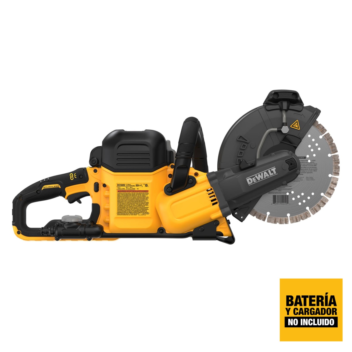 Cortadora de concreto DeWalt 9
