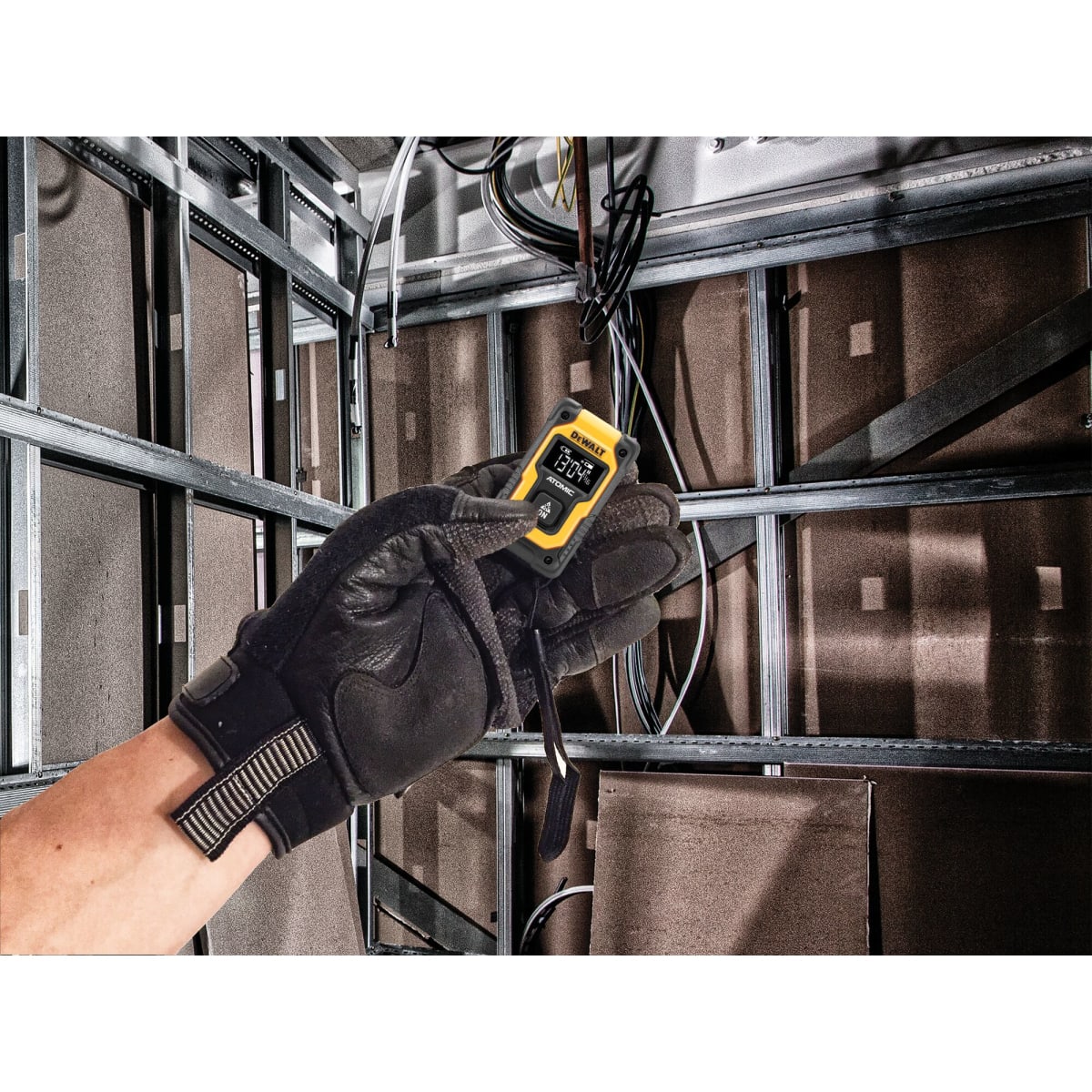 Medidor de Distancia Láser 16 Metros Atomic Dewalt DW055PL4