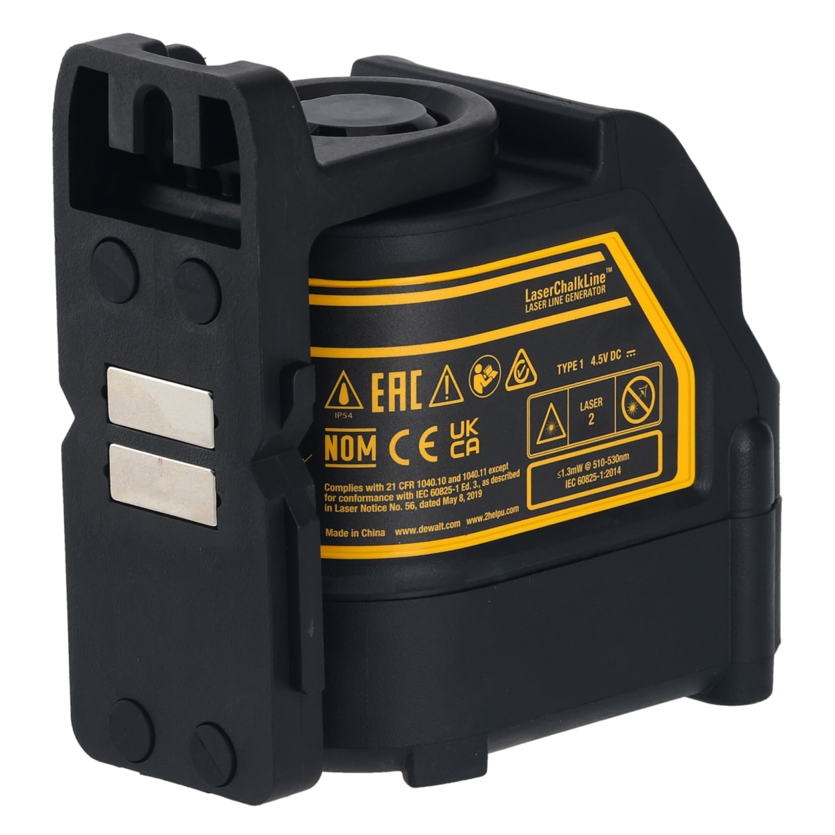Nivel Láser DeWalt de Líneas Cruzadas Luz Verde 30m - DW088CG6