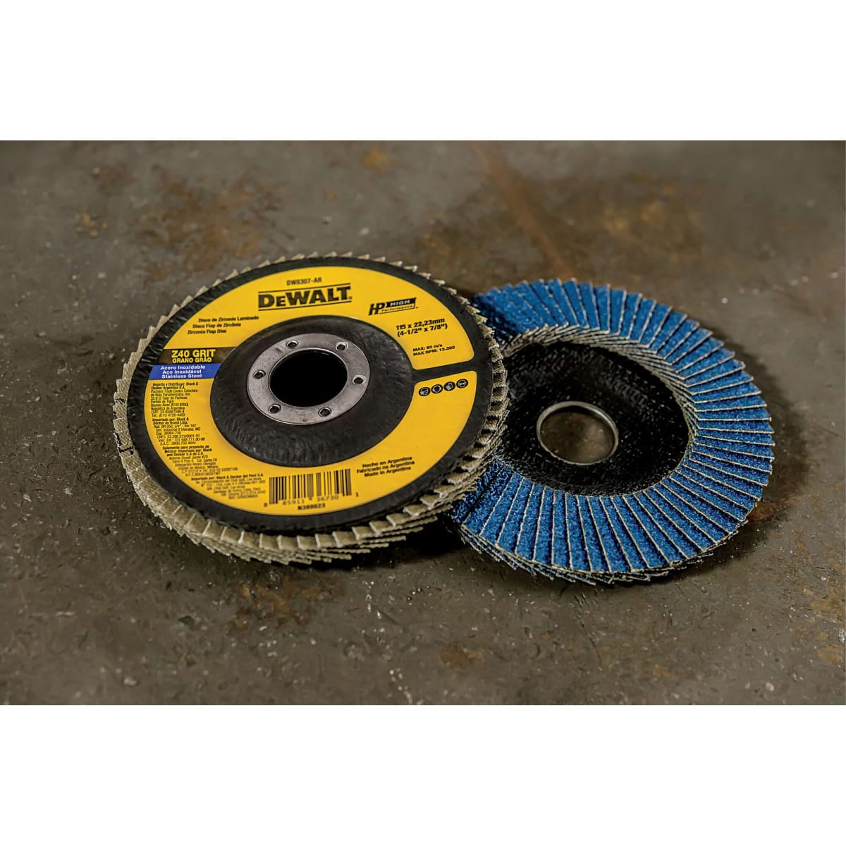 Disco Flap Laminado Zirconio 4-1/2
