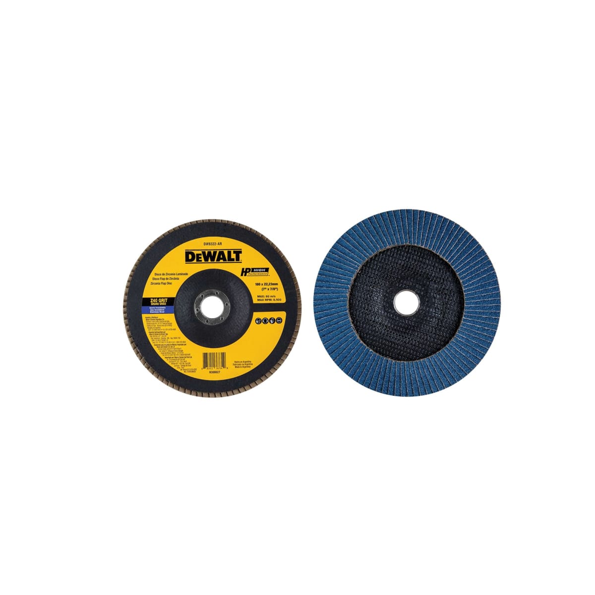 Disco Flap Laminado Zirconio 7