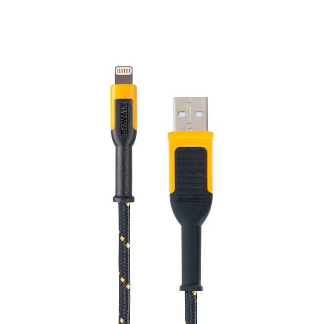 Cable de Carga Reforzado 1.2m / Iphone DEWALT DXMA13113591