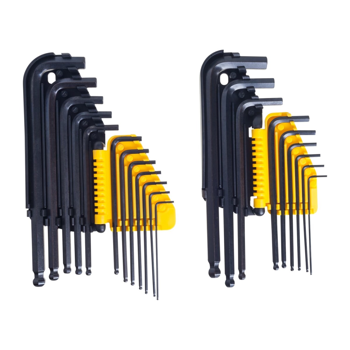 Juego de 21 Llaves Hexagonales Largas con Punta Redonda Stanley 69-2583