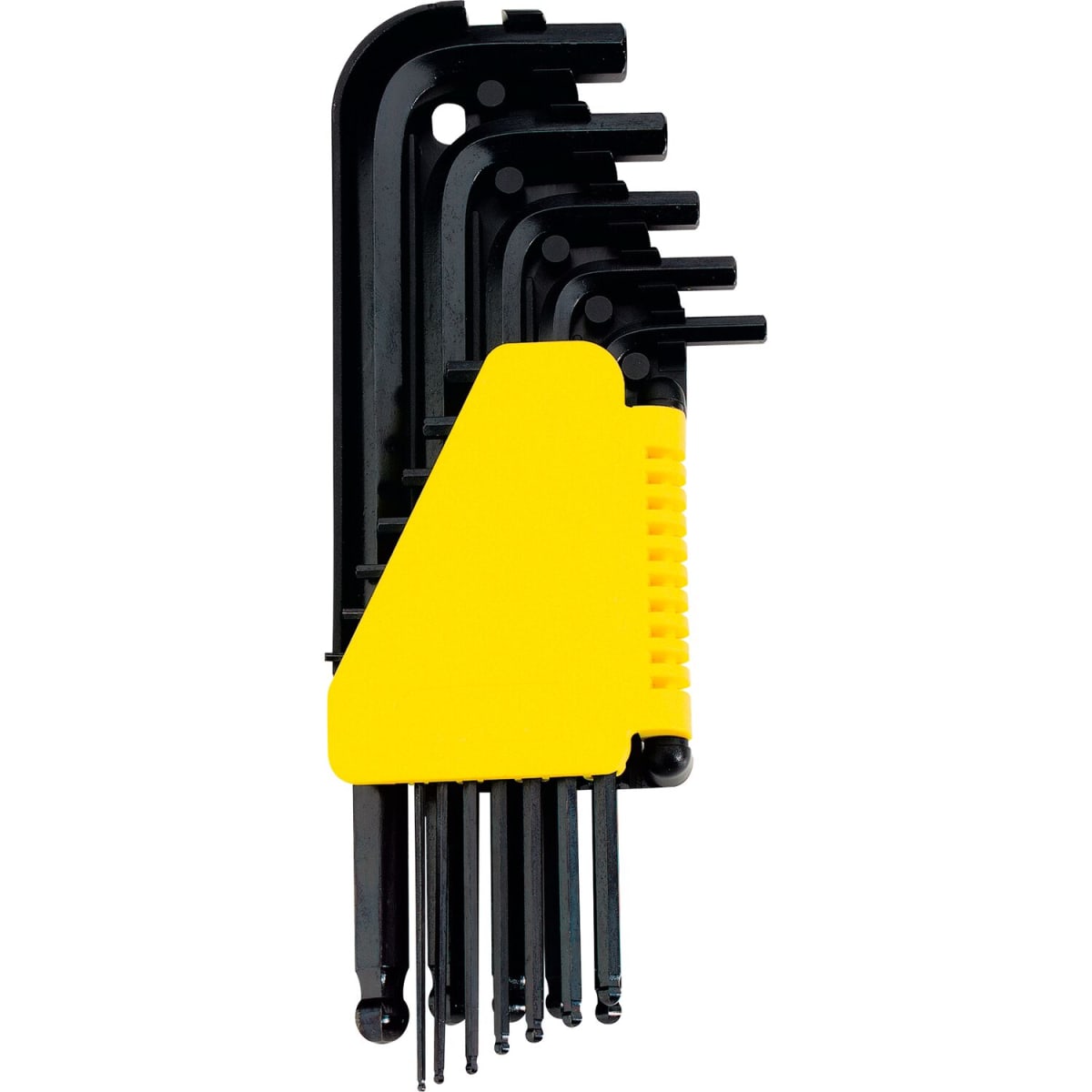Juego de 21 Llaves Hexagonales Largas con Punta Redonda Stanley 69-2584