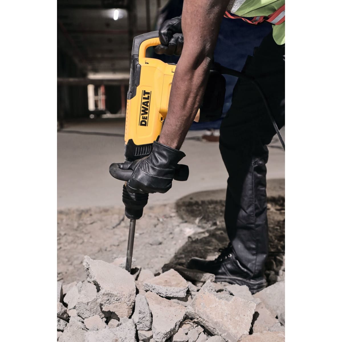 Martillo Demoledor DeWalt SDS MAX 10kg 17.5J 1600W + 3 Puntas - D25881K5