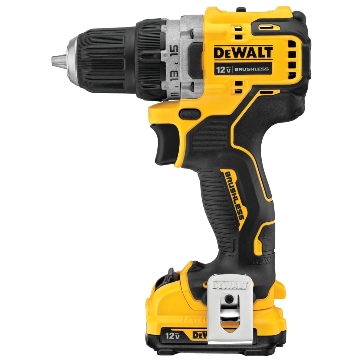 Kit Taladro/Atornillador Inalámbrico 3/8'' 12V XR Dewalt DCD701F2-B23