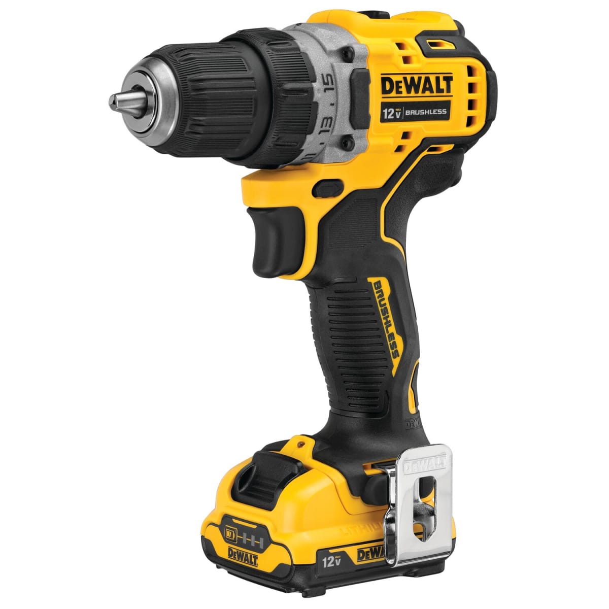 Kit Taladro/Atornillador Inalámbrico 3/8'' 12V XR Dewalt DCD701F2-B22