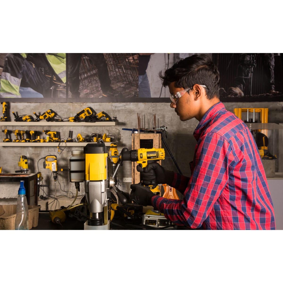 Kit Taladro Percutor/Atornillador 3/8