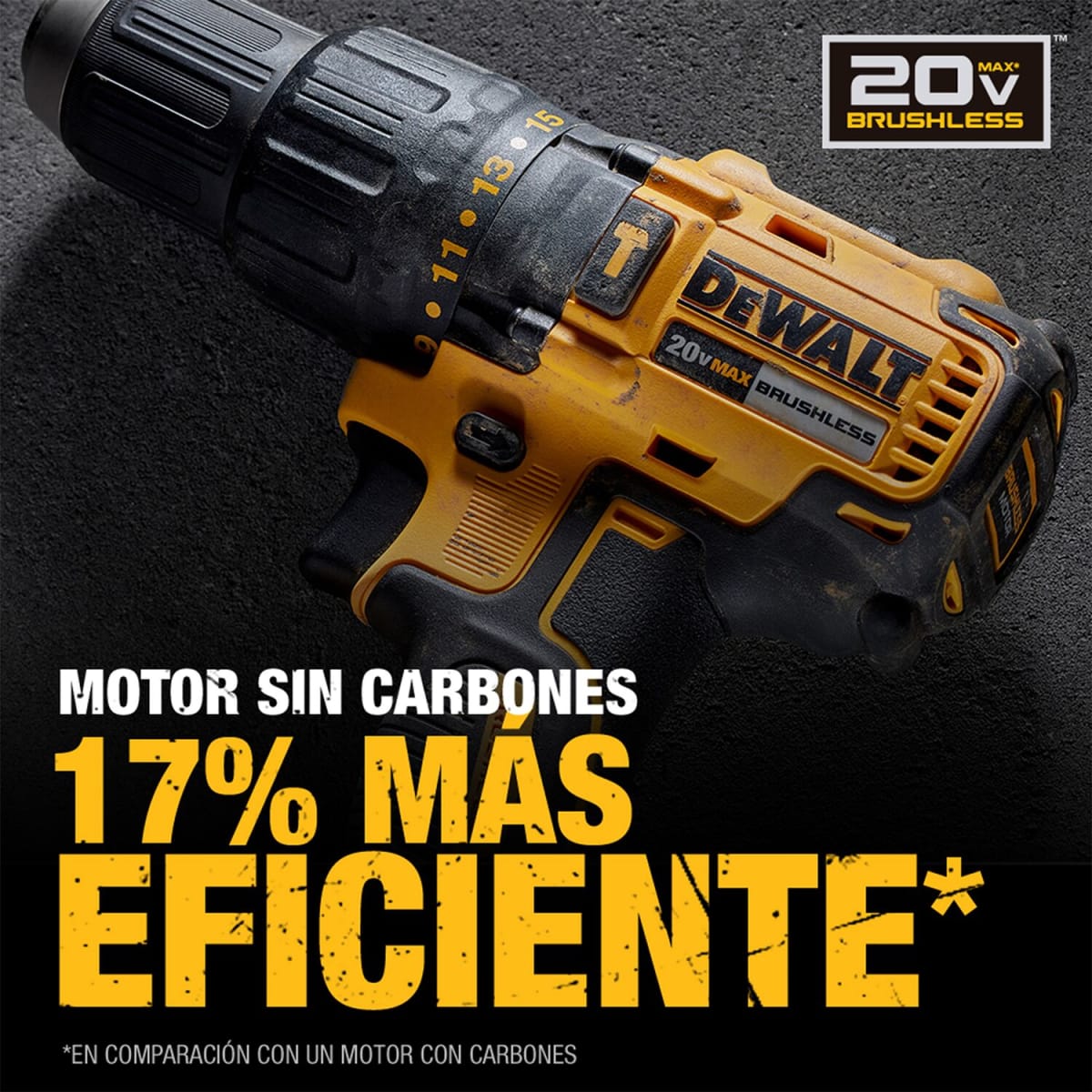 Taladro Percutor DeWalt 20V Brushless Sin Batería - DCD778B6