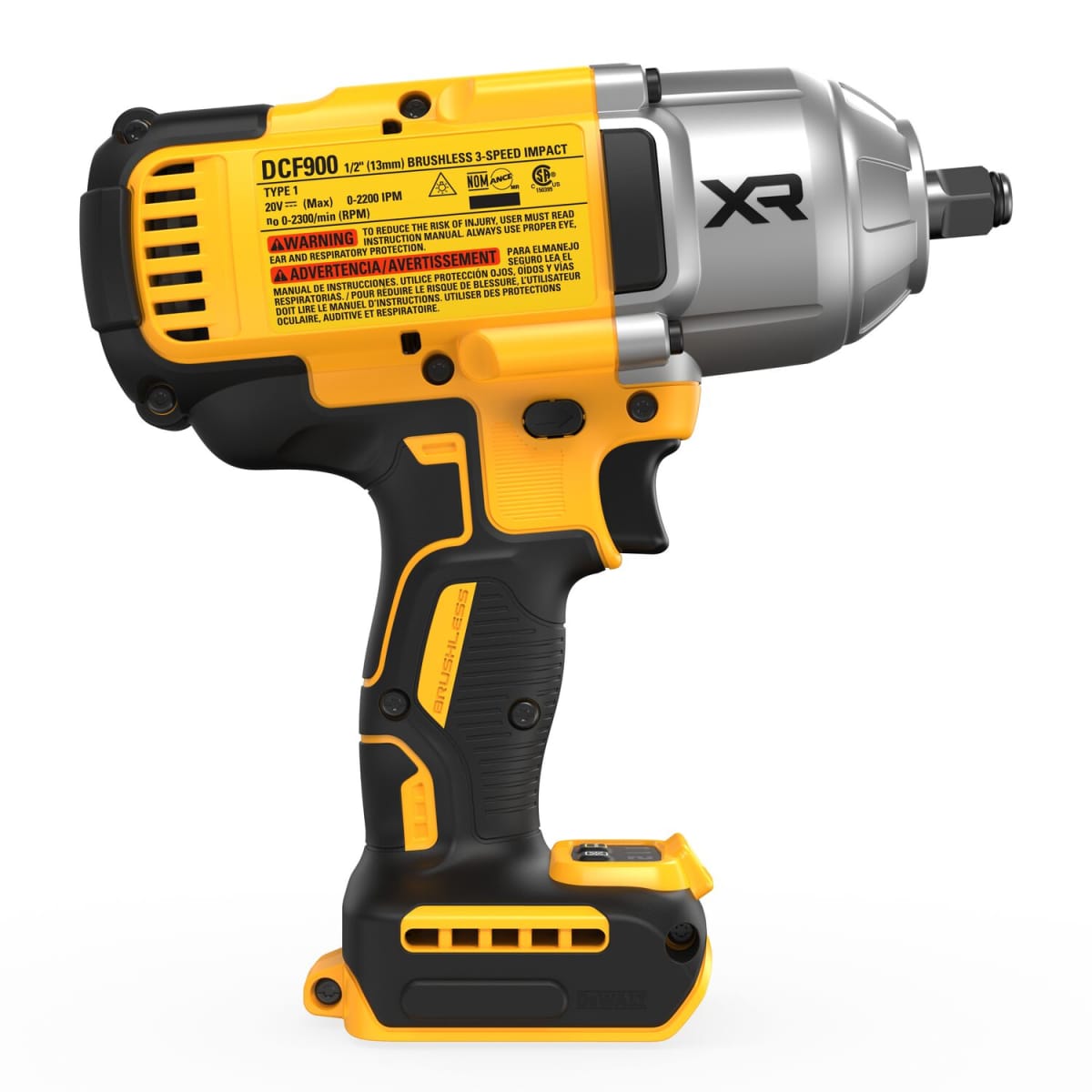 Llave de impacto Dewalt 1/2